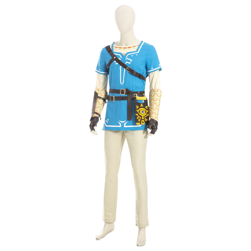 The Legend of Zelda: Breath of the Wild Link Halloween Cosplay Costumes 