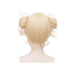 Anime My Hero Academia Himiko Toga Short Blonde Cosplay Wigs with Free Vampire Teeth - Cosplay Clans