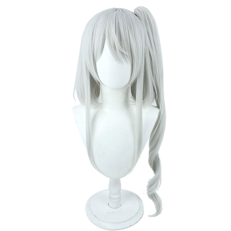  Virtual YouTuber NIJISANJI EN Pomu Rainpuff March 2023 Single Ponytail Cosplay Wigs