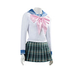 Danganronpa: Trigger Happy Havoc Art Gallery Sayaka Maizono Full Set Cosplay Costumes - Cosplay Clans