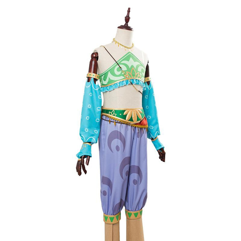 The Legend of Zelda Breath of the Wild Gerudo Link Halloween Cosplay Costume - Cosplay Clans