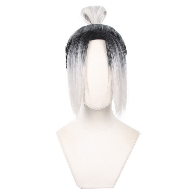 Anime Blue Lock Gin Gagamaru Gradient Cosplay Wigs