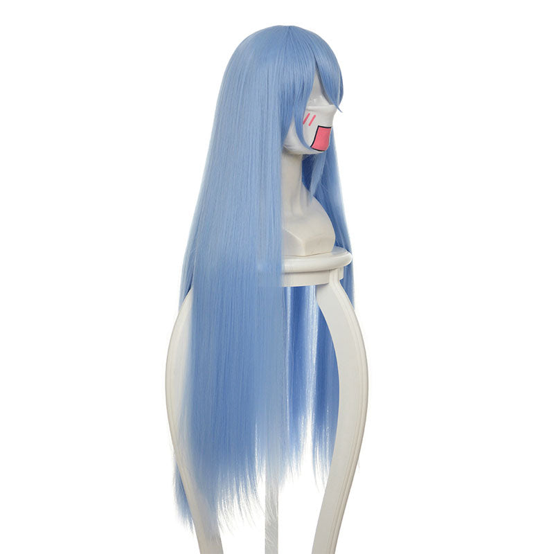 Anime Akame ga Kill! Esdeath Long Blue Cosplay Wigs