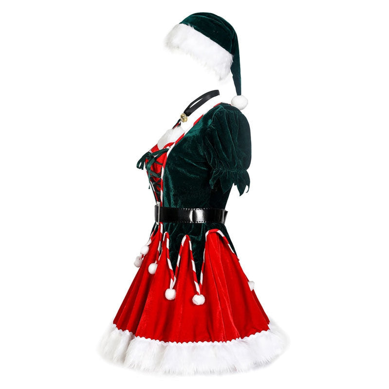 Christmas New Year Party Costumes Female Sexy Christmas Cosplay Costumes Cosplay Clans Christmas New Year Party Costumes Female Sexy Christmas Cosplay Costumes Cosplay Clans
