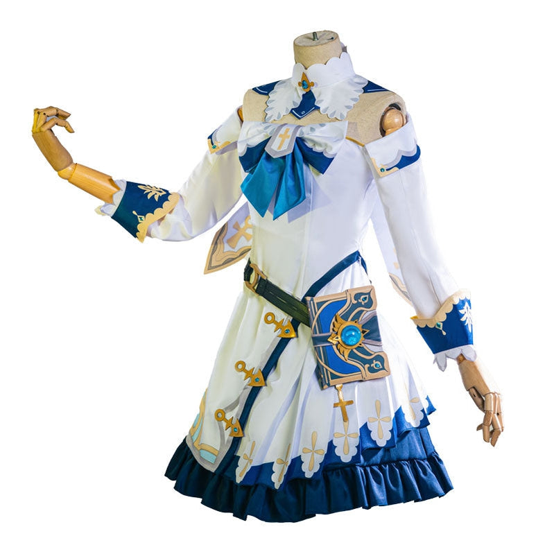 Game Genshin Impact Barbara Full set Cosplay Costumes - Cosplay Clans