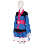 Game Overwatch D.Va Hana Song Kimono Lolita Dress Cosplay Costume