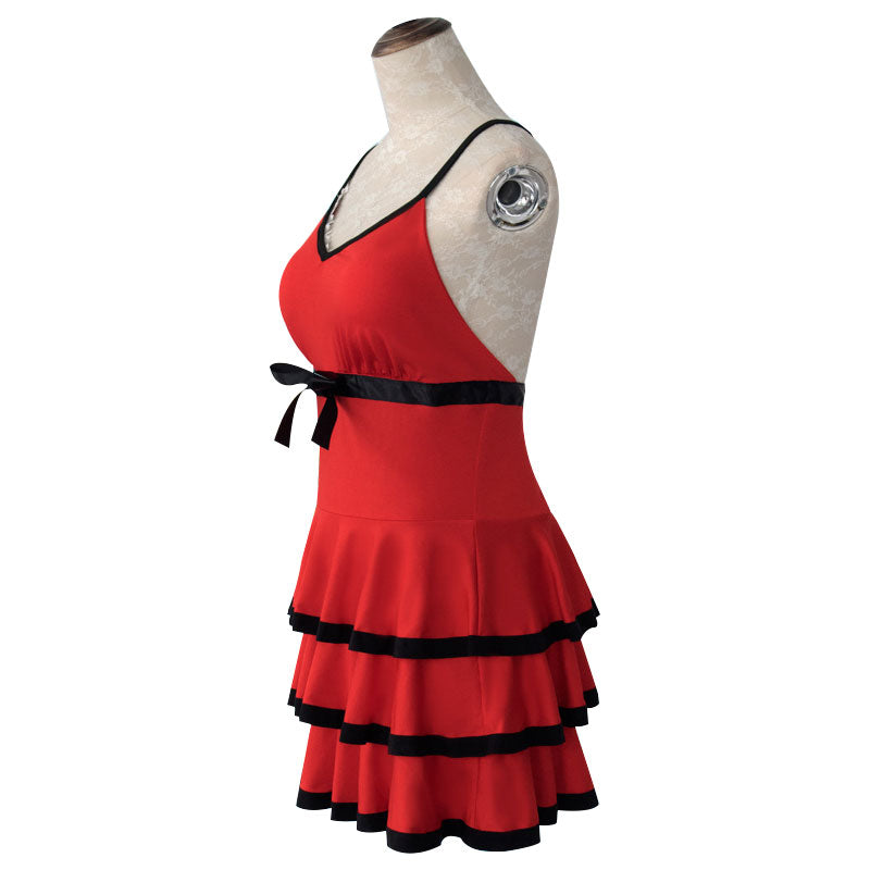 Anime FGO Fate Grand Order Nero Red Swimming Dress Cosplay Costumes