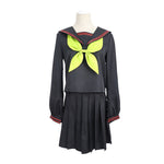 Anime Demon Slayer Kimetsu no Yaiba Nezuko Kamado Makomo School Uniform Cosplay Costumes - Cosplay Clans