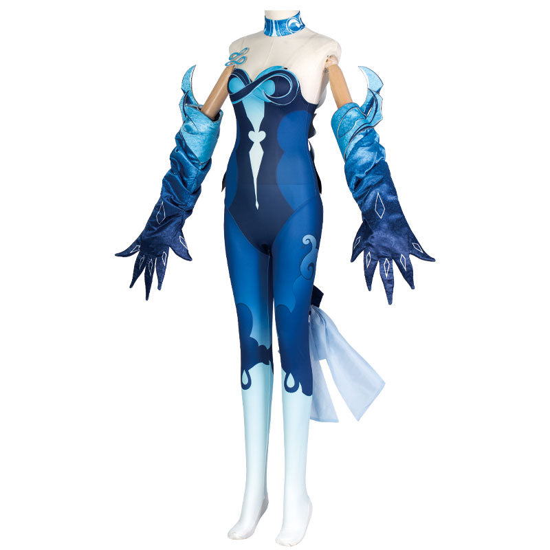 Game Genshin Impact Bonanus Hydro Yakshas Cosplay Costumes