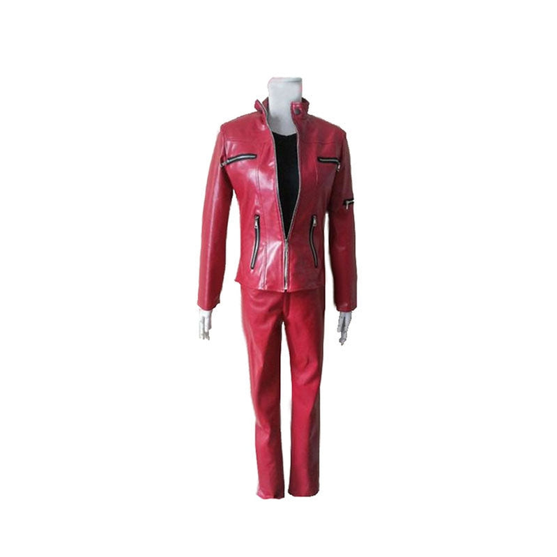 Anime Ghost In The Shell Kusanagi Motoko Red Cosplay Costume - Cosplay Clans