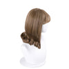 Women Fashion Short Brown Curls Sweet Bangs Lolita Wig