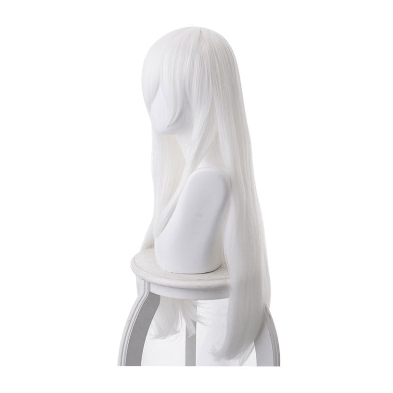 Anime Re:Zero Starting Life in Another World Echidna Witch of Greed Long Straight White Cosplay Wigs - Cosplay Clans
