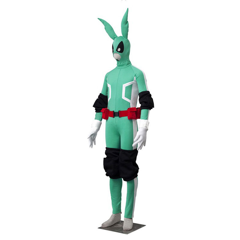 Anime My Hero Academia Izuku Midoriya Deku Battle Suit Cosplay Costumes