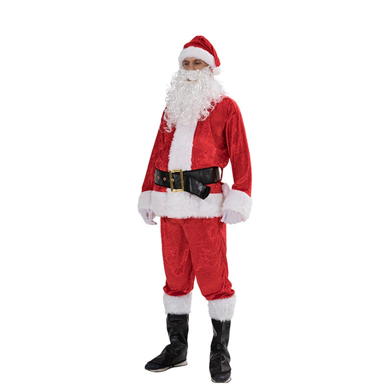 Christmas Santa Suit Adult Costume - Cosplay Clans