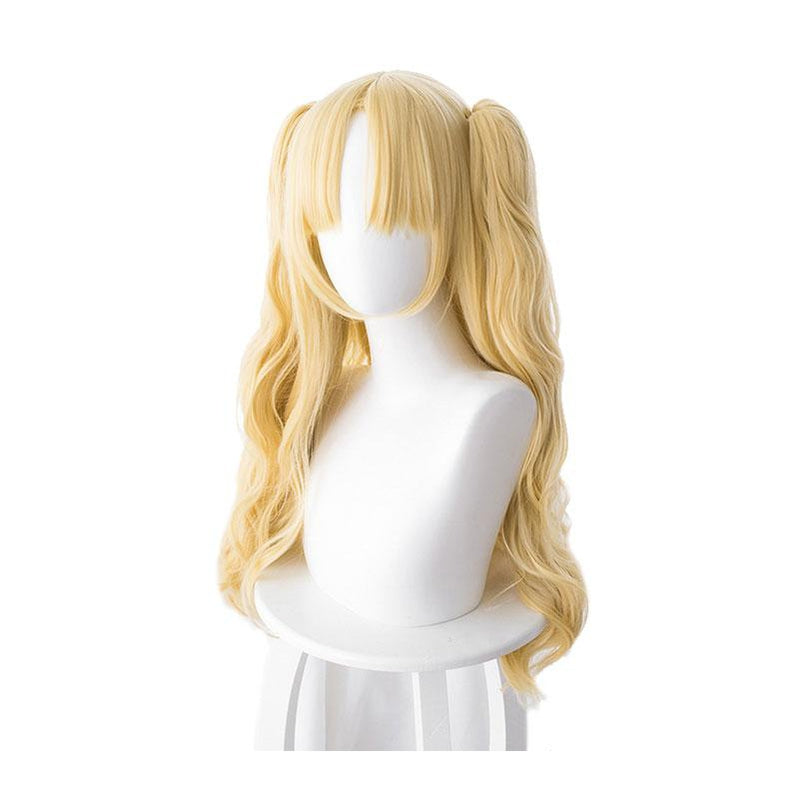 FGO Fate/Stay Night Ereshkigal Tohsaka Rin Blonde Curved Long Ponytails Cosplay Wigs - Cosplay Clans