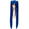 Anime Fairy Tail Wendy Marvell Dark Blue Long Cosplay Wigs - Cosplay Clans