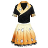Anime Demon Slayer Kimetsu no Yaiba Zenitsu Agatsuma Cosplay Costumes - Cosplay Clans