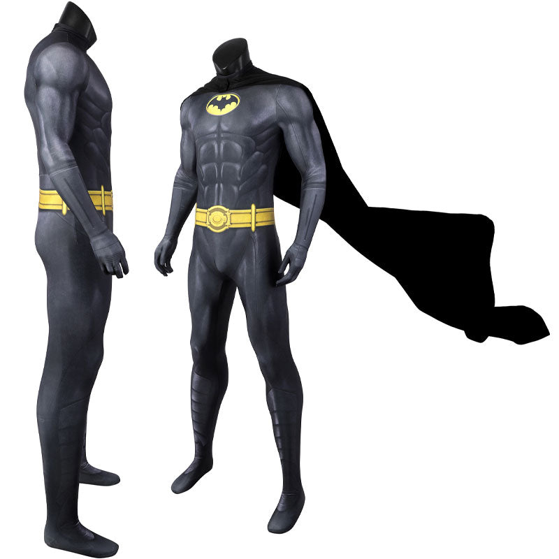 DC The Flash 2023 Bruce Wayne Batman Jumpsuit Cosplay Costumes