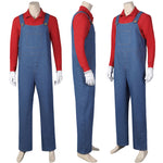 The Super Mario Bros. Movie 2023 Mario-style Mario Cosplay Costumes