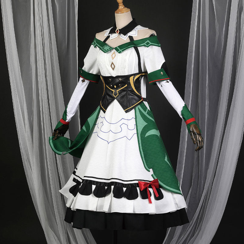 Game Genshin Impact Katheryne Cosplay Costumes