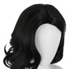 Movie Resident Evil Village Alcina Dimitrescu Lady Black Curls Cosplay Wigs - Cosplay Clans