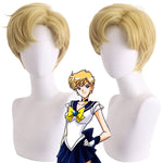 Anime Sailor Moon Haruka Tenou Sailor Uranus and Michiru Kaiou / Sailor Neptune Cosplay Wig