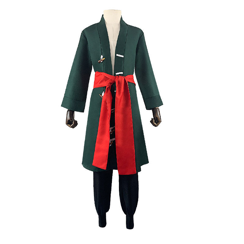 Anime One Piece Roronoa Zoro Cosplay Costume - Cosplay Clan