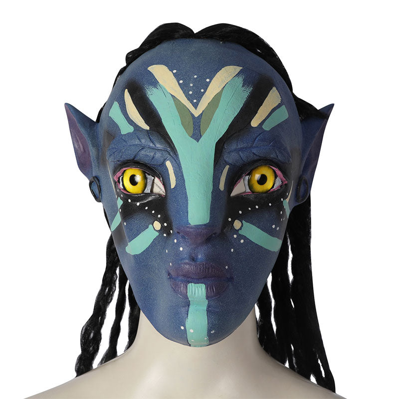 Avatar 2 The Way of Water Neytiri Mask Cosplay Props