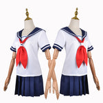 Anime Teasing Master Takagi-san Takagi-san Uniform Cosplay Costumes