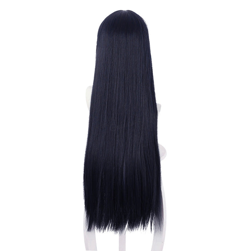 Anime High-Rise Invasion Yuri Honjo Long Dark Blue Cosplay Wigs - Cosplay Clans