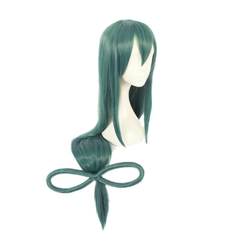 Anime My Hero Academia Tsuyu Asui Cosplay Wigs Long Green Wig - Cosplay Clans