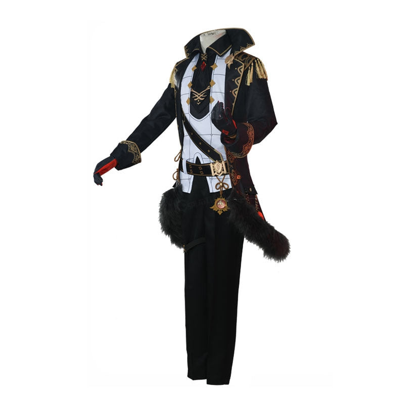 Game Genshin Impact Diluc Ragnvindr Full set Cosplay Costumes - Cosplay Clans