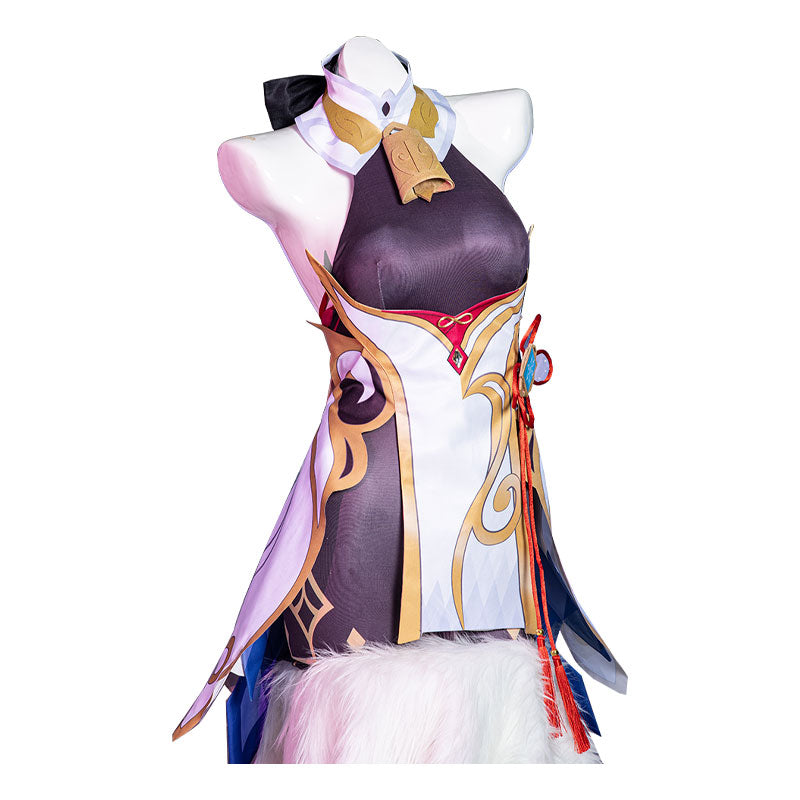 Game Genshin Impact Ganyu Fullset Cosplay Costume