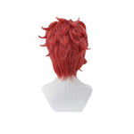 Anime JoJo's Bizarre Adventure Stardust Crusaders Kakyoin Noriaki Short Wine Red Cosplay Wigs - Cosplay Clans