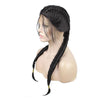 Women Lace Front Wigs Long Black Fishtail Braids Cosplay Wigs - Cosplay Clans