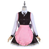 Anime Demon Slayer Kimetsu no Yaiba Nezuko Kamado Maid Outfit Cosplay Costumes - Cosplay Clans