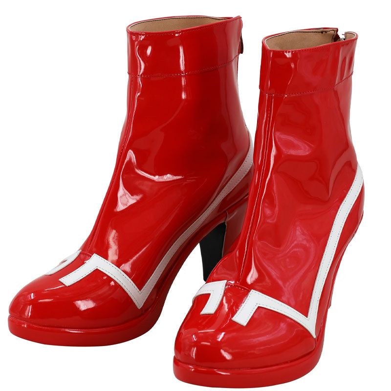 Anime DARLING in the FRANXX 02 Zero Two Cosplay Shoes