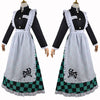 Demon Slayer Kimetsu no Yaiba Tanjiro Kamado Maid Dress Cosplay Costumes