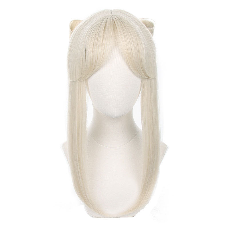 Game Genshin Impact Pizza Hut collab Ningguang Cosplay Wigs