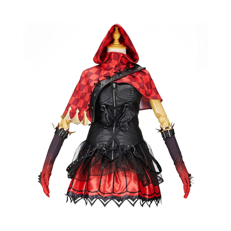 Game Identity V Mechanic Red Riding Hood Tracy Reznik Cosplay Costume - Cosplay Clans