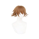 Anime Danganronpa: Trigger Happy Havoc Chihiro Fujisaki Short Brown Cosplay Wigs - Cosplay Clans