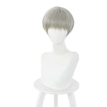 Anime Jujutsu Kaisen Toge Inumaki Short Grey Cosplay Wigs - Cosplay Clans