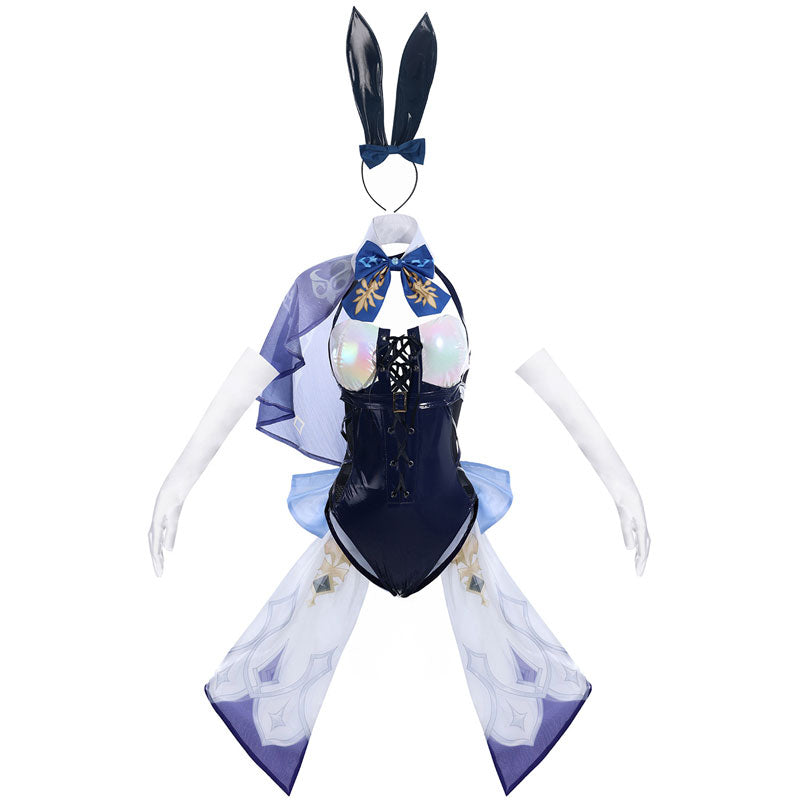 Game Genshin Impact Eula Bunny Girl Cosplay Costumes