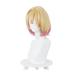 Anime Rent-A-Girlfriend Mami Nanami Short Yellow Gradient Pink Cosplay Wigs - Cosplay Clans