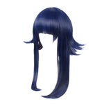 Anime Naruto Hyuga Hinata Childhood Blue Cosplay Wigs with Free Headbands - Cosplay Clans