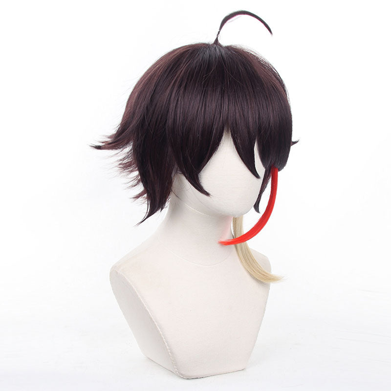 Hololive English Virtual YouTuber NIJISANJI XSOLEIL Saegusa Akina Cosplay Wigs