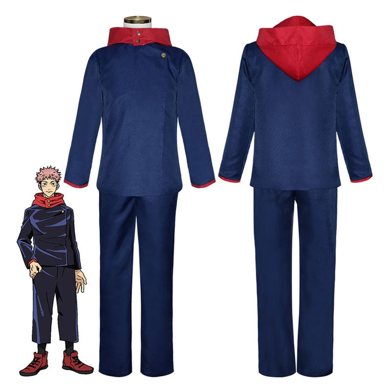 Jujutsu Kaisen Yuji Itadori Child Cosplay Costume