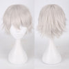 Classic Short 30cm Man Fashion Various Color White Black Gray Brown Pink Red Pruple Blonde Anime Cosplay Wigs - Cosplay Clans