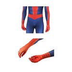 Movie Spider-Man: Into the Spider-Verse Peter Parker Spiderman Jumpsuit Cosplay Costume with Free Headgear - Cosplay Clans