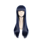 Anime Naruto Hyuga Hinata Blue Cosplay Wigs - Cosplay Clans